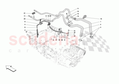 Part Diagram for Ferrari 000938373