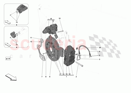 Part Diagram for Ferrari 000977797