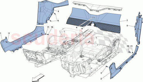 Part Diagram for Ferrari 87695300