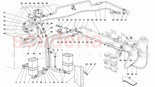 Part Diagram for Ferrari 163084