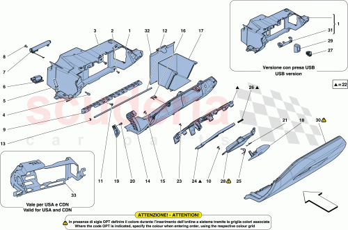 Part Diagram for Ferrari 86702000