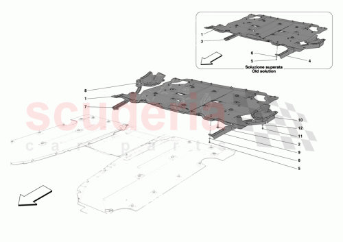 Part Diagram for Ferrari 55046083