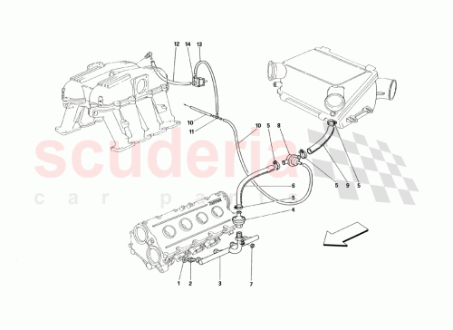 Part Diagram for Ferrari 147390
