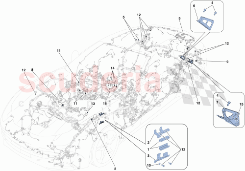 Part Diagram for Ferrari 81744400