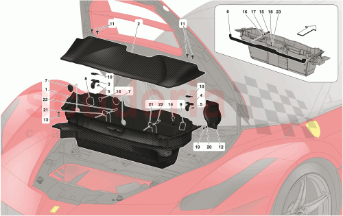 Part Diagram for Ferrari 86469400