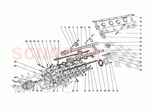 Part Diagram for Ferrari 121959