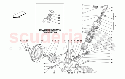 Part Diagram for Ferrari 142079