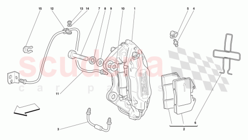 Part Diagram for Ferrari 70000884