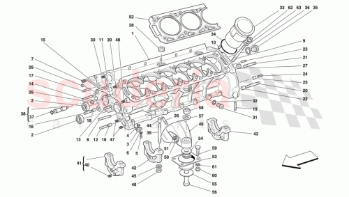 Part Diagram for Ferrari 152382