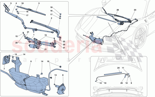 Part Diagram for Ferrari 87420200