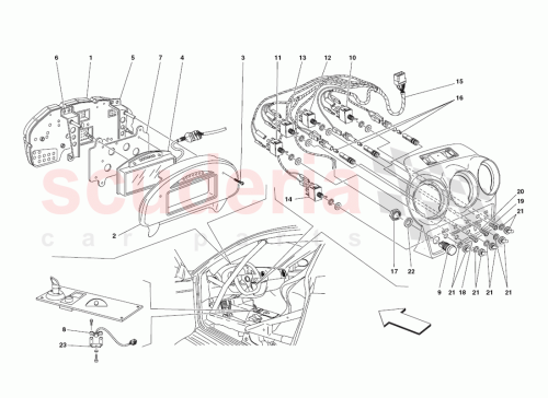 Part Diagram for Ferrari 6961720
