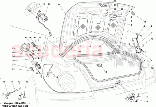 Part Diagram for Ferrari 68579500