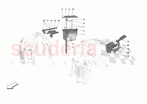 Part Diagram for Ferrari 082140000
