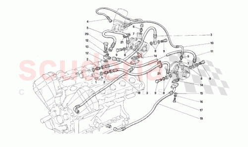 Part Diagram for Ferrari 134557