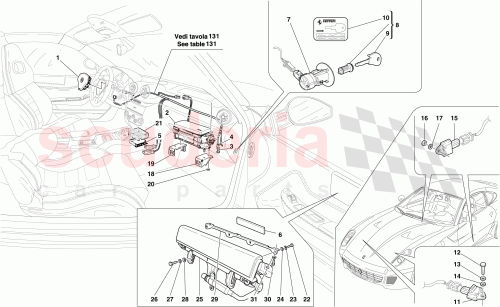 Part Diagram for Ferrari 204706