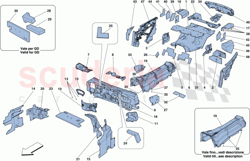 Part Diagram for Ferrari 82971300