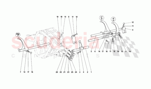Part Diagram for Ferrari 133147
