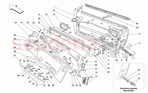 Part Diagram for Ferrari 654702