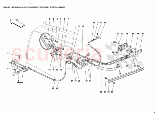 Part Diagram for Ferrari 63618600