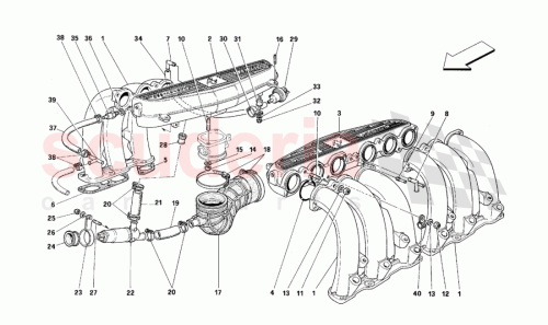 Part Diagram for Ferrari 147923
