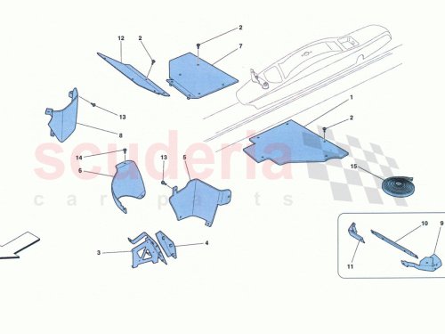 Part Diagram for Ferrari 83605700