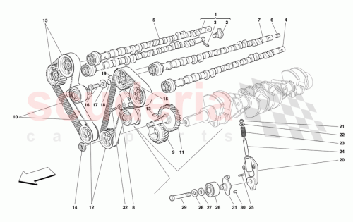 Part Diagram for Ferrari 149859
