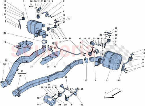 Part Diagram for Ferrari 272447