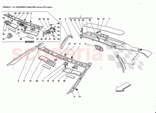 Part Diagram for Ferrari 643985