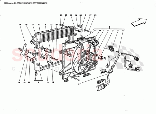 Part Diagram for Ferrari 179834