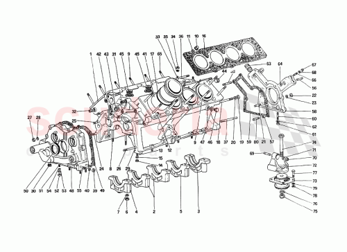 Part Diagram for Ferrari 144252