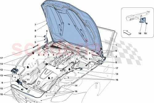 Part Diagram for Ferrari 81675100
