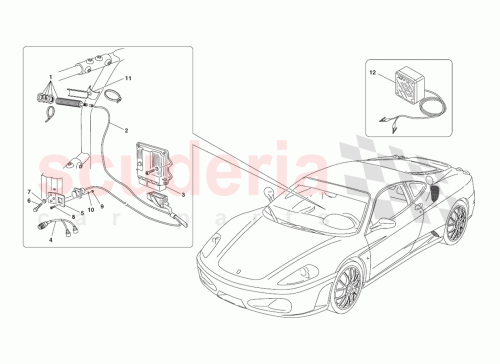 Part Diagram for Ferrari 65252000
