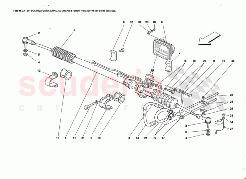 Part Diagram for Ferrari 158329