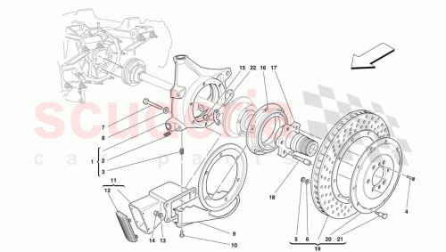 Part Diagram for Ferrari 139720