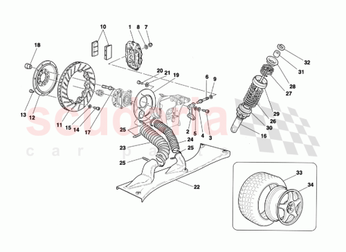 Part Diagram for Ferrari 62978400