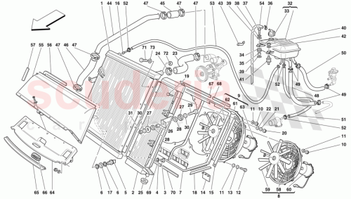 Part Diagram for Ferrari 164615