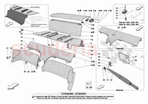 Part Diagram for Ferrari 956933