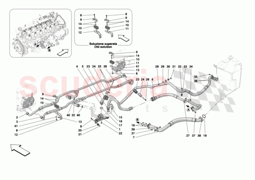 Part Diagram for Ferrari 55024737