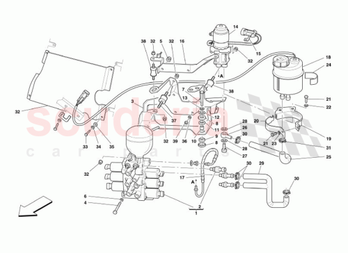 Part Diagram for Ferrari 247223