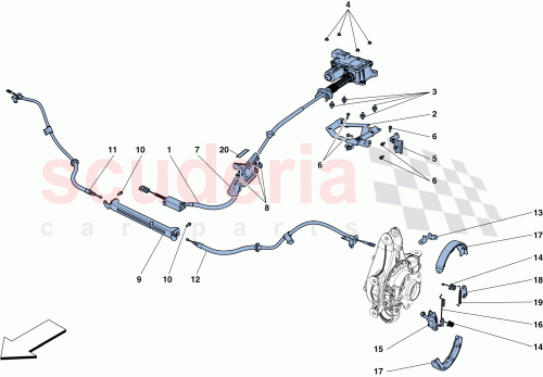 Part Diagram for Ferrari 281146