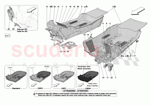Part Diagram for Ferrari 55062796