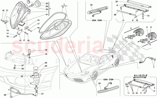 Part Diagram for Ferrari 69640200
