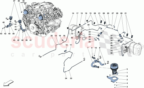 Part Diagram for Ferrari 337243