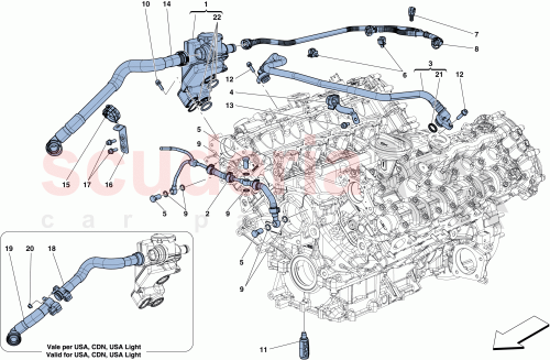 Part Diagram for Ferrari 307637