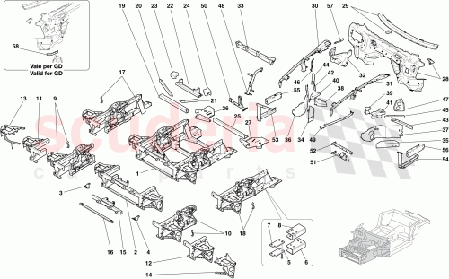 Part Diagram for Ferrari 985187266