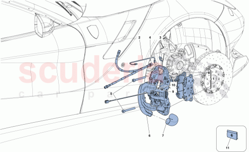 Part Diagram for Ferrari 306018