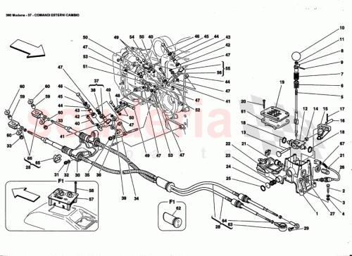 Part Diagram for Ferrari 187875
