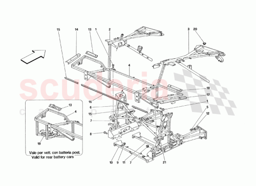 Part Diagram for Ferrari 63538800