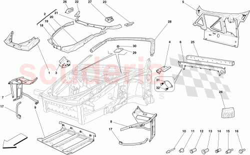 Part Diagram for Ferrari 67656611