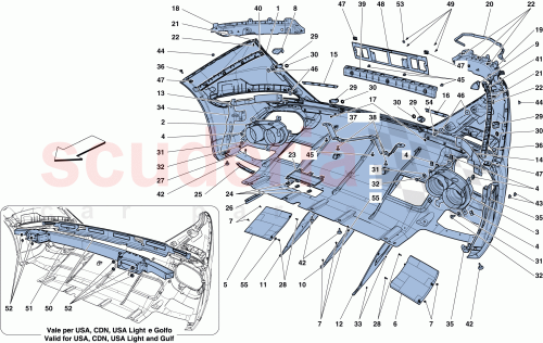 Part Diagram for Ferrari 86876500